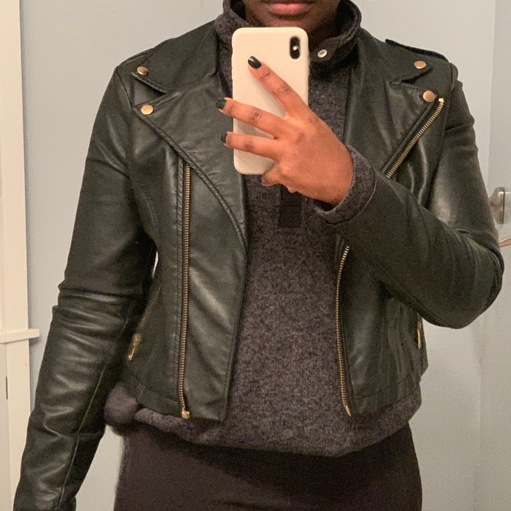 Charlotte Russe leather jacket